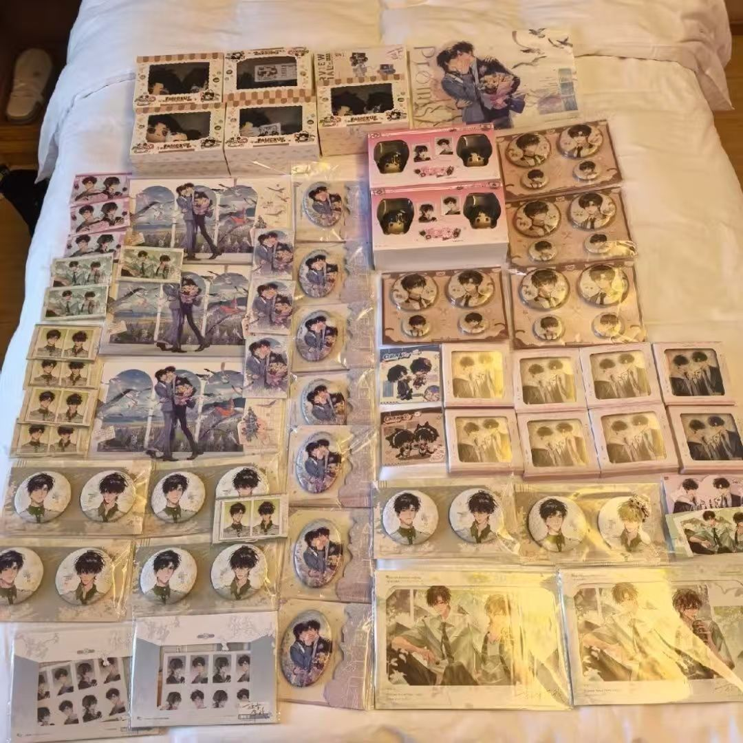 代购现货正版 觅星社放学等我吧唧情书摆件色纸葱葱徽章手偶挂件
