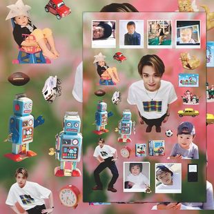 【sahi拼贴】TREASURE滨田朝光周边贴纸高颜值帅气同人手账贴纸