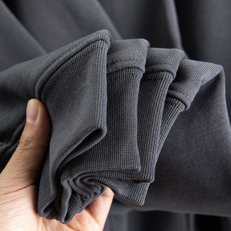 무거운  조심히 받아가세요  남성과 여성을 위한 솔리드 컬러 지퍼 가디건 루즈 캐주얼 다목적 따뜻함 가을 겨울