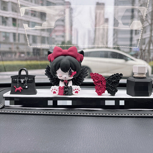车载香水香薰高级感车内饰品汽车中控台扩香石摆件香氛新车礼物女