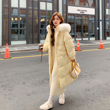 羽绒服冬季女2023新款中长款设计感小众时尚加厚宽松显瘦连帽外套,女装羽绒服,浙宝173, 羽绒服冬季女2023新款中长款设计感小众时尚加厚宽松显瘦连帽外套,女装羽绒服,浙宝173,