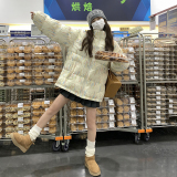 现货2024冬季新款刺绣短款宽松棉服B173-8316-P155-K238，女装棉衣/棉服，浙宝173