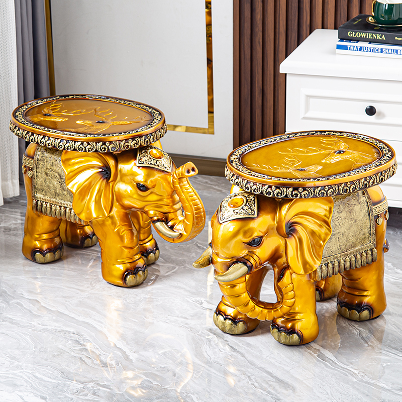 欧式风落地摆件穿鞋凳乔迁礼品