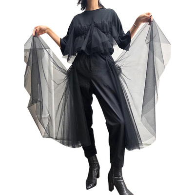 新款欧美时髦风暗黑先锋设计t恤