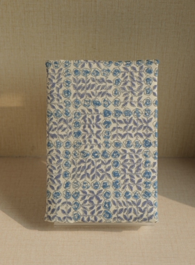 Liberty睡玫瑰书衣A5A6余白读库hobo手帐书套32k英国进口棉手工制