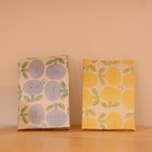 admi蜜蜂花手帐书衣余白一日一页定制手工布书套hobo日本进口面料