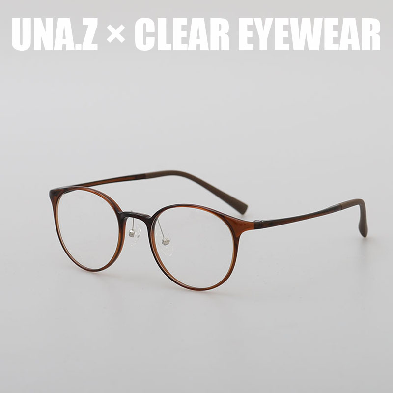 复古风塑钢小红书圆脸抗蓝光眼镜