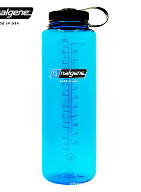 美国Nalgene水杯塑料户外运动水壶大容量太空杯便携防漏杯子1.5L