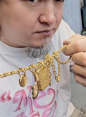 大圣来料加工角链套装定制项链加工成品