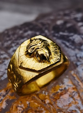 Eastern Monkey 东方猴子齐天大圣孙悟空黄金来料加工戒指