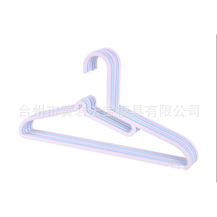 塑料家用无痕衣架子挂衣架模具衣服店挂衣架塑料模具专业制作