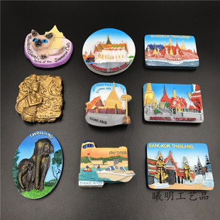Thailand泰国曼谷旅游冰箱磁贴玉佛寺大皇宫refrigerator magnet