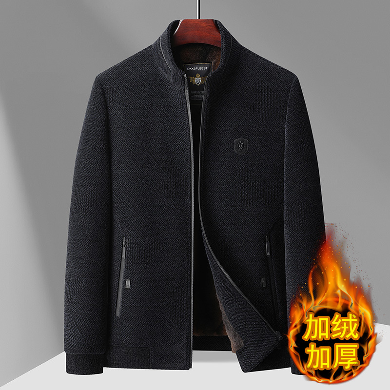 中老年棉衣男冬季棉袄爷爷冬装加厚冬衣老年人男士棉服爸爸装外套