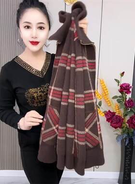 红色格子妈妈时尚外套春秋装50岁中年女装显瘦遮肉小个子短款上衣