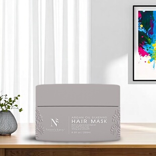 美国进口天然之扉摩洛哥顺滑发膜250ml修护干枯烫染分叉受损发质