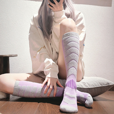 颜控必buy滑雪袜户外运动压力袜