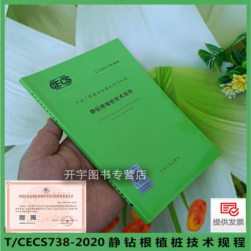 T/CECS738-静钻根植桩技术规程