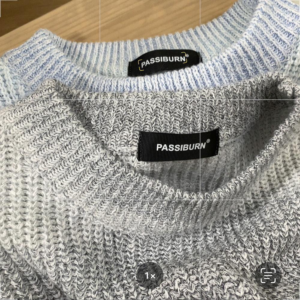 1016-M001-P70美式渐变圆领毛衣男冬季潮牌保暖外穿针织衫,男装针织衫/毛衣,星座1016