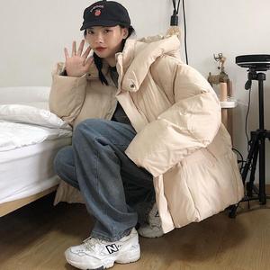 1016-M286-P88 冬季短款棉服男防寒棉衣保暖加厚可拆卸连帽面包服图片