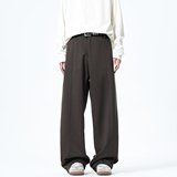 1016-K886-P55现货500+黑色垂感西裤男直筒cleanfit微喇高级西裤，男装西裤，星座1016