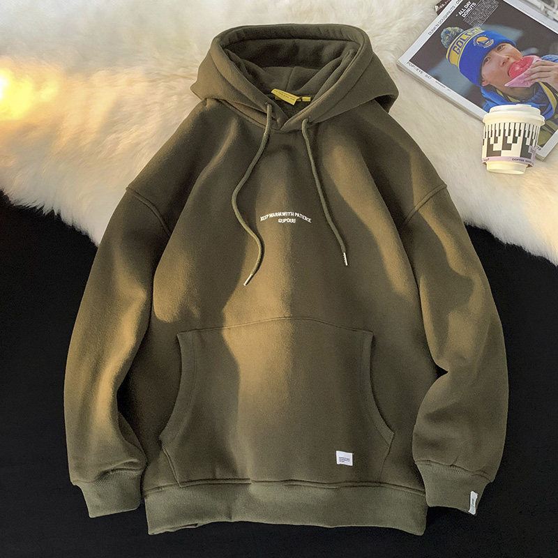 1016-BW376-P60冬季420G超柔加绒加厚重磅卫衣男连帽外套,女装短外套,星座1016