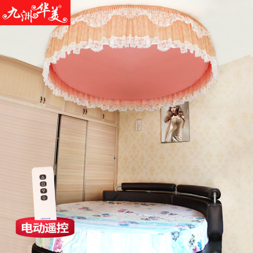 九洲华美电动升降婚庆2m蚊帐