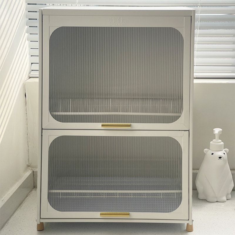 帅仕水杯架子置物架防尘杯架杯柜桌面储物收纳盒放杯子茶杯收纳架