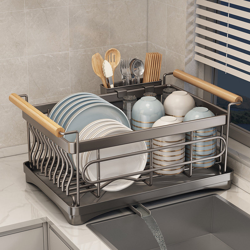 帅仕不锈钢碗碟收纳架厨房置物架多功能沥水篮碗架放碗盘沥水架,厨房/烹饪用具,碗架,淘宝优惠券,粉丝福利购,淘宝优惠卷