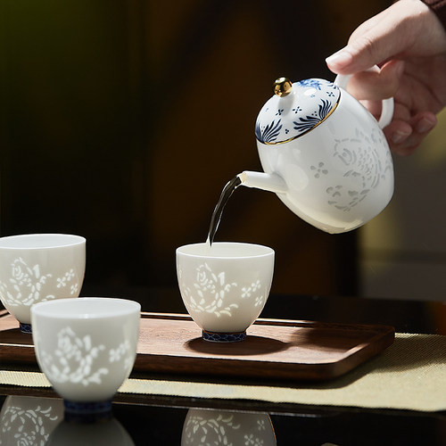 玉柏如鱼得水便携茶具套装传统风