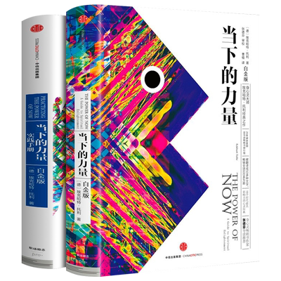 全套2册 当下的力量+当下的力量实践手册 白金版正版 埃克哈特·托利著 中信出版社 张德芬作序 青春心灵励志成功青年职场书籍包邮