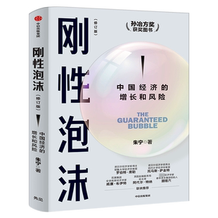 刚性泡沫 朱宁著  正版 2018年孙冶方奖获奖作品全新增订 诺贝尔经济学奖得主罗伯特席勒推荐 读懂中国经济的过去与未来中信出版社
