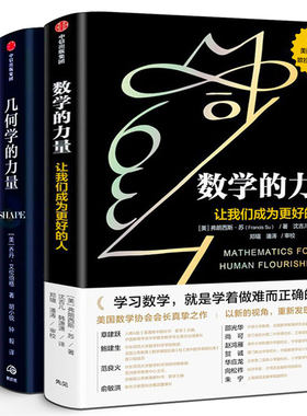 数学的力量+微积分的力量+几何学的力量 弗朗西斯苏等著 俞敏洪推荐书籍数学力量 思维基础科学 正版书籍 中信出版社图书