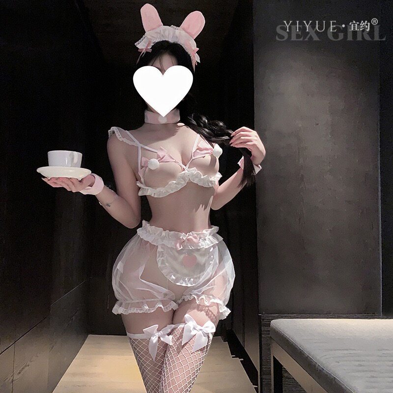 欲欲一试小胸新款可爱性感女仆制服装qqny内衣纯欲诱惑女佣大尺度