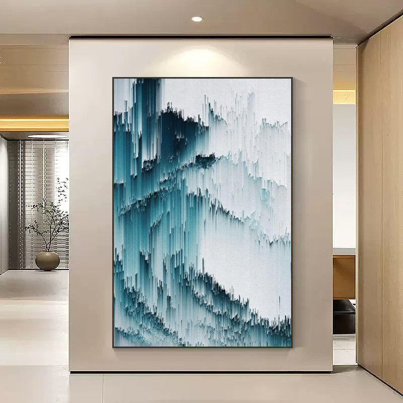 现代轻奢入户玄关装饰画抽象艺术沙发背景墙挂画高级感客厅肌理画,家居饰品,现代装饰画,淘宝优惠券,粉丝福利购,淘宝优惠卷