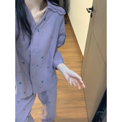 2025新款柔软舒适家居服纯棉套装
