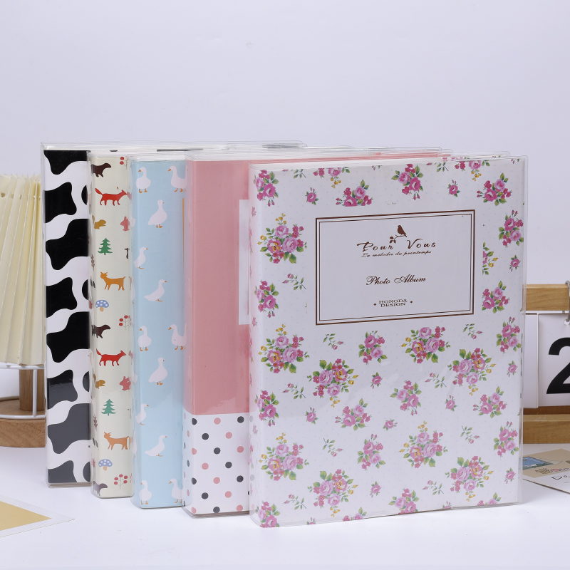 插页式pp材质4寸6寸明信片收纳册