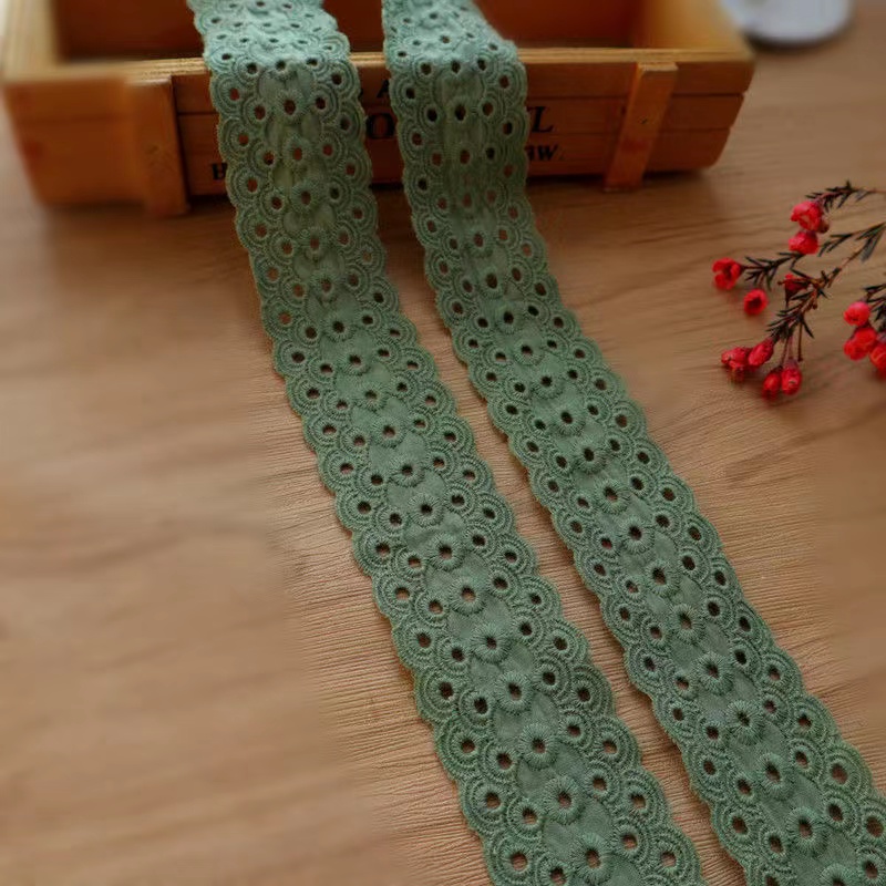 花边蕾丝棉布弹力刺绣