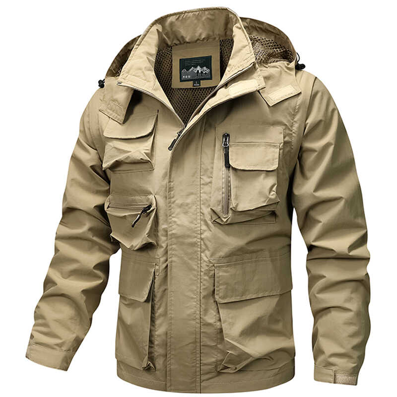 大码夹克男士工装宽松