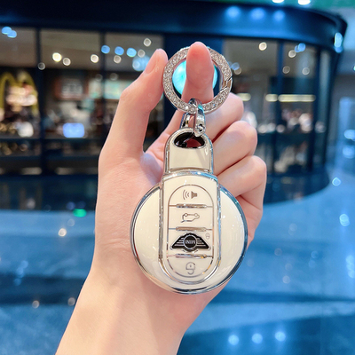 适用宝马钥匙套ryman/迷你壳f54f55f56F60扣包女