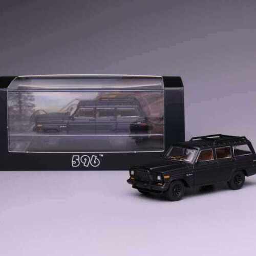 596Model 1:64 1989款吉普瓦格纳 经典美式全尺寸SUV合金车模