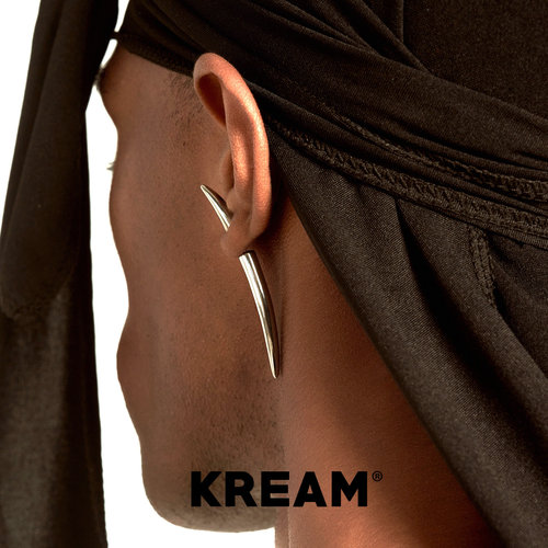 KREAM荆棘刺个性耳钉男女