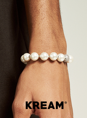 KREAM 磁吸扣 贝珠钻球手链男女同款欧美潮流 Bracelet