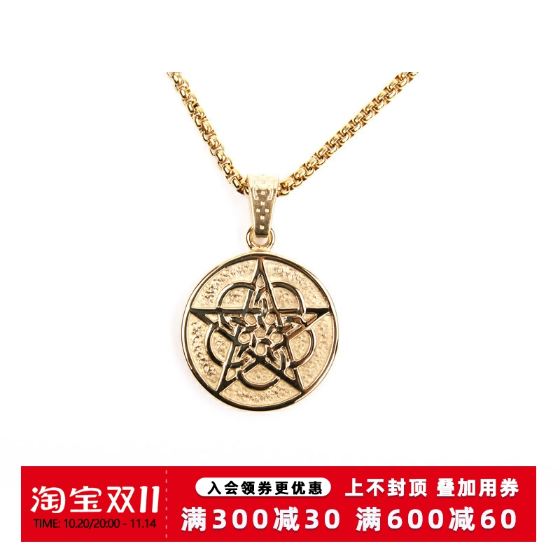 kreamJONYJ同款五芒星项链