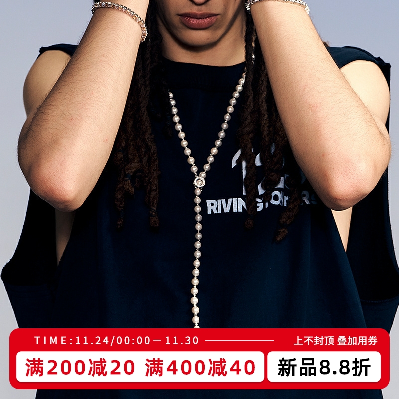 多种戴法加长贝珠珍珠项链