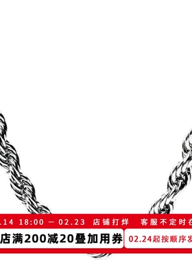 90s vintage gold short chain 金色麻花链银色锁骨项链 男女