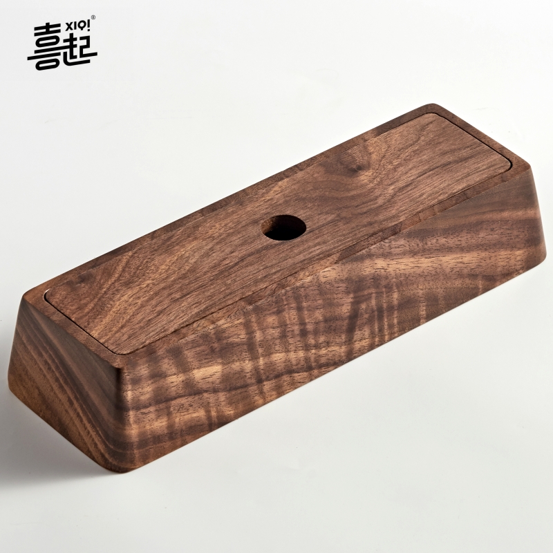 胡桃木小物办公桌面手饰收纳盒