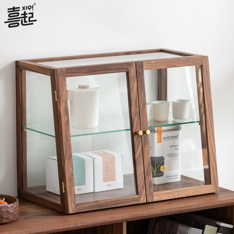 喜起实木透明防尘化妆品收纳盒杯子手办盲盒古董小型家用玻璃柜子|msdalam kategori Perniagaan/perabot pejabat, rak/Showcase, pameran Fine/Showcase - dari Buy2taobao.com untuk memberikan perkhidmatan ejen Taobao profesional membeli