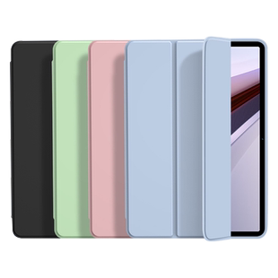 关键适用于iqoopadair保护套新款Pad2/Pro纯色Pad5液态硅胶Air磁吸三折壳iQOOPad轻薄防摔iQoo平板全包软壳