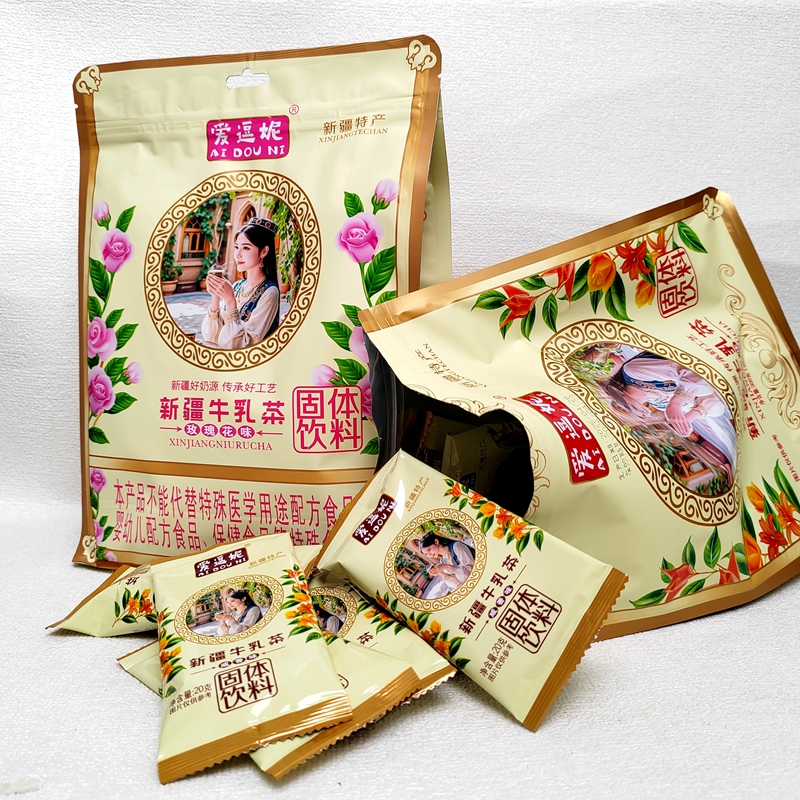 爱逗妮牛乳茶300g咸香味20gx15包