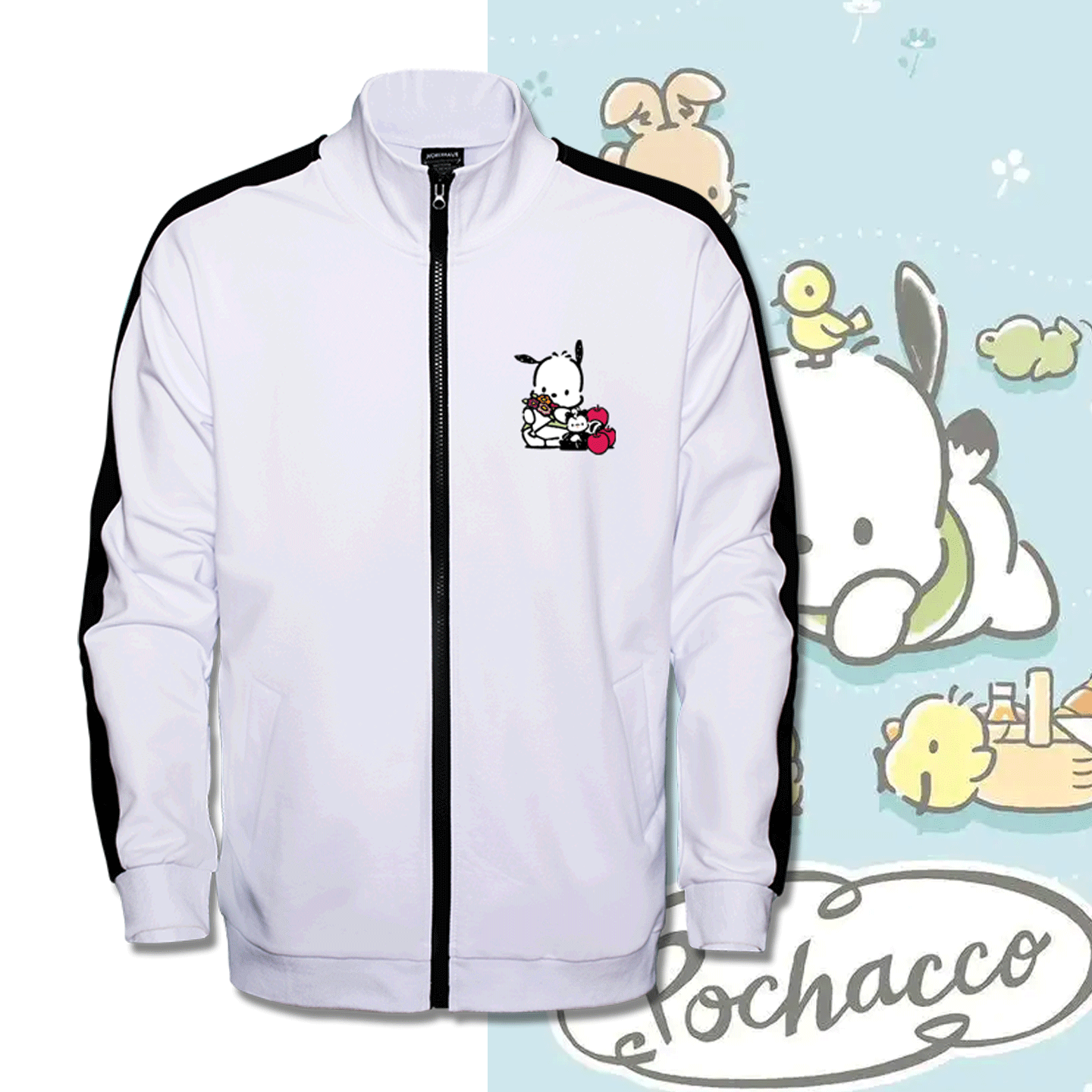 男女情侣可定制外套立领开衫卫衣